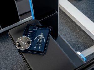 EMG Gerät zur Muskelanalyse mit myoact System in der Physiotherapie