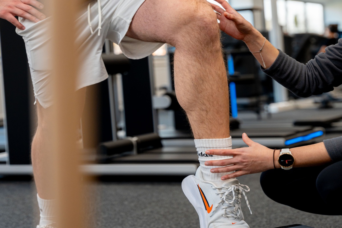 Physiotherapeutische Rehabilitation nach einer Knie-Operation